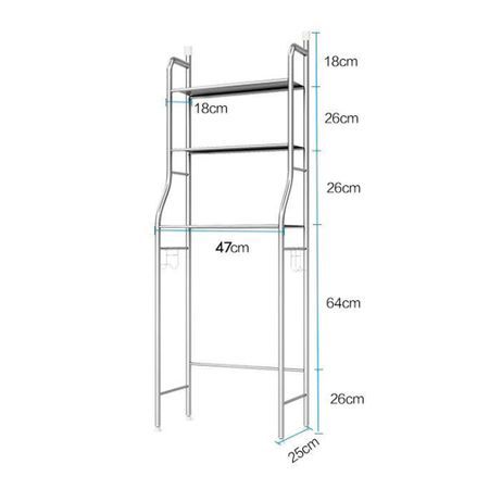 ORGANIZADOR DE BAÑO CUADRADO 47CM